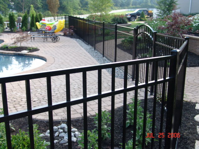 Pool Code Fence.